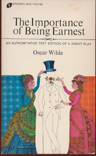 Large book cover: The Importance of Being Earnest