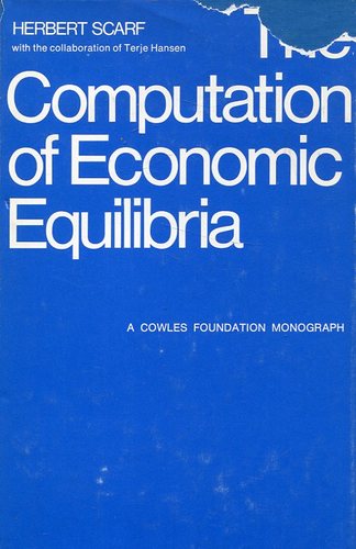 Large book cover: The Computation of Economic Equilibria