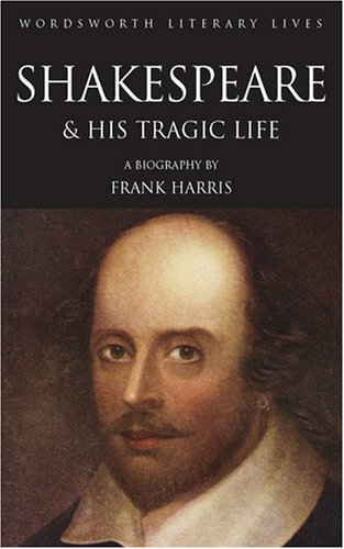 Large book cover: The Man Shakespeare and his Tragic Life Story