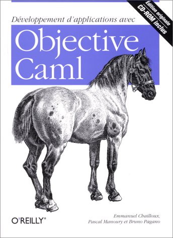 Large book cover: Developing Applications with Objective Caml