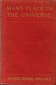 Large book cover: Man's Place in the Universe
