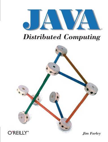 Large book cover: Java Distributed Computing