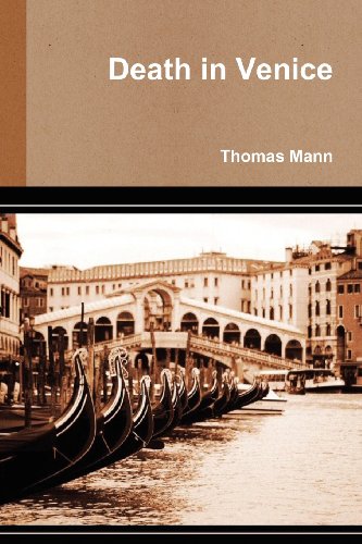 Large book cover: Death in Venice