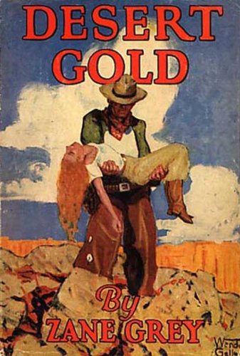 Large book cover: Desert Gold