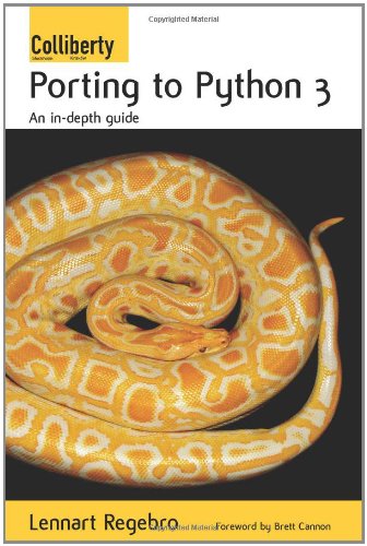 Large book cover: Porting to Python 3: An in-depth guide