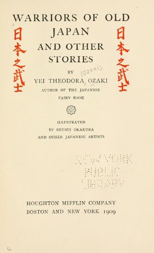Large book cover: Warriors of Old Japan and Other Stories