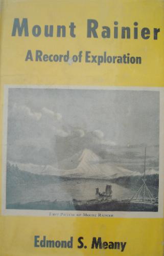 Large book cover: Mount Rainier: A Record of Exploration