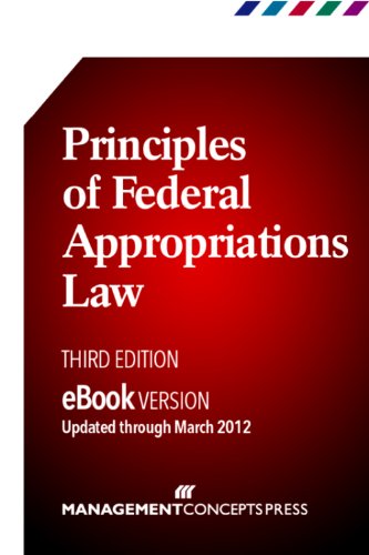 Large book cover: Principles of Federal Appropriations Law