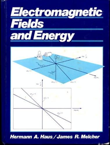 Large book cover: Electromagnetic Fields and Energy