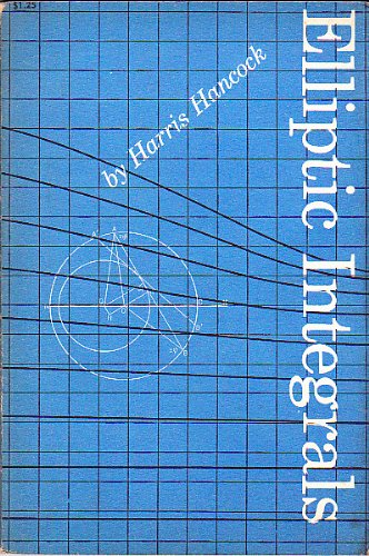 Large book cover: Elliptic Integrals