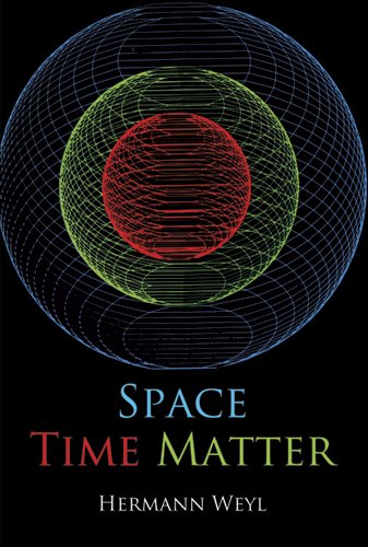 Large book cover: Space - Time - Matter
