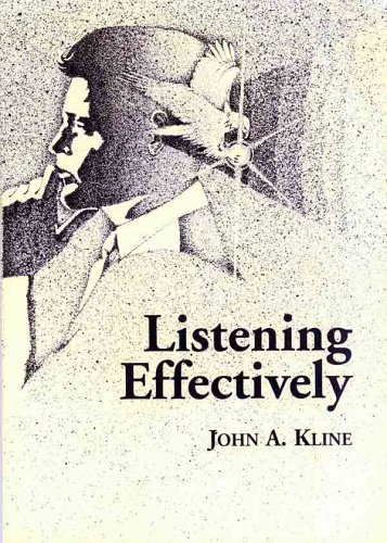 Large book cover: Listening Effectively