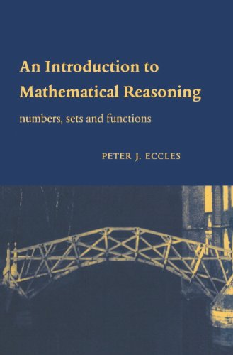 Large book cover: An Introduction to Mathematical Reasoning