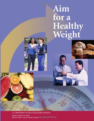 Large book cover: Aim for a Healthy Weight