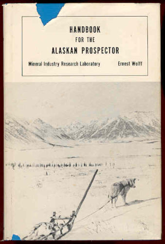 Large book cover: Handbook for the Alaskan Prospector