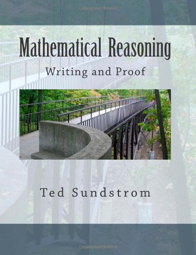 Large book cover: Mathematical Reasoning: Writing and Proof