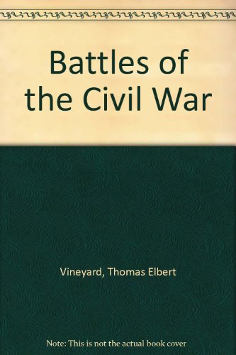 Large book cover: Battles of the Civil War