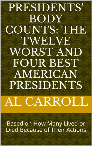 Large book cover: Presidents' Body Counts