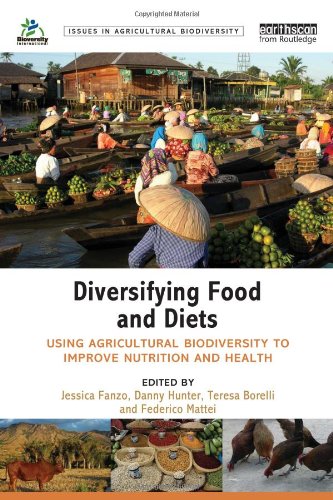 Large book cover: Diversifying Food and Diets