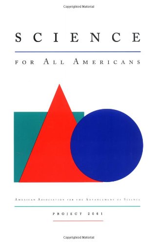 Large book cover: Science for All Americans