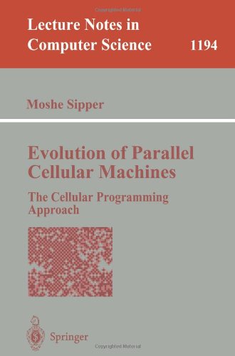 Large book cover: Evolution of Parallel Cellular Machines: The Cellular Programming Approach